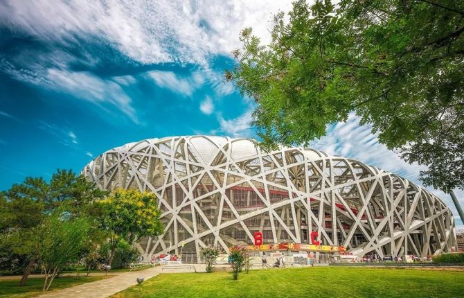最为国人熟悉的项目自然是北京奥运会主场馆——国家体育场(鸟巢)