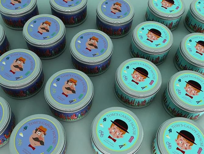 儿童玩偶糖果及趣味包装的应用设计
