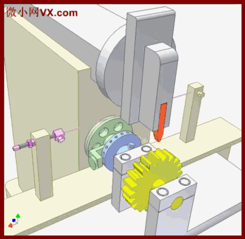 【机械原理】30个经典机械结构动图,展现异形件机械加工原理