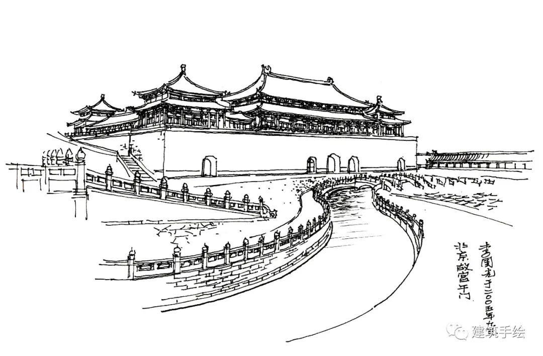 国庆| 手绘北京名胜古迹