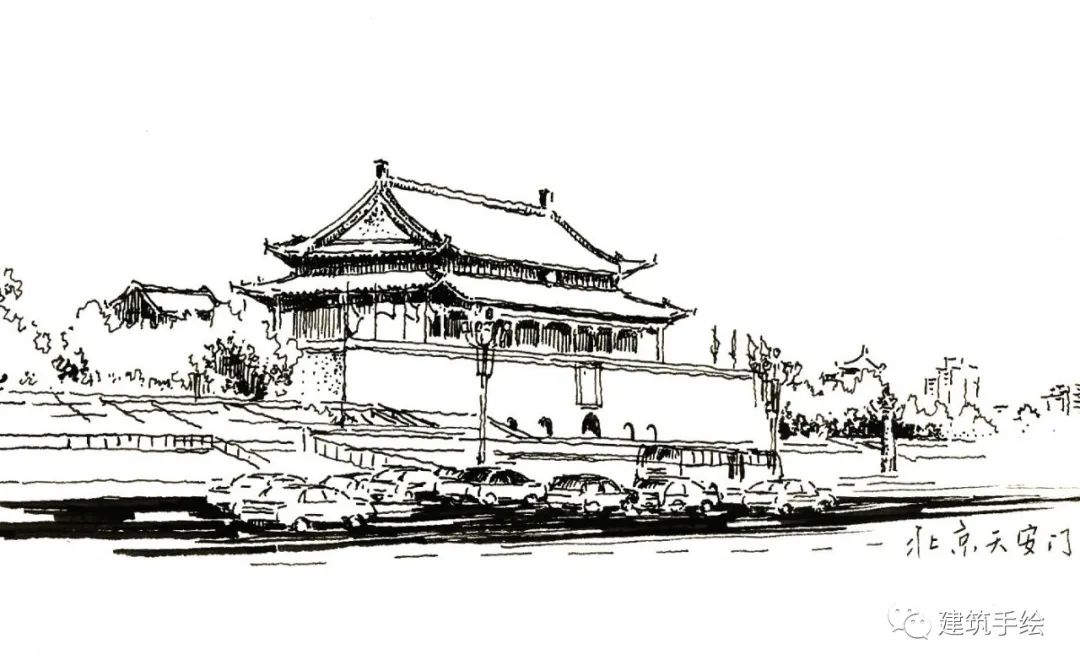 国庆| 手绘北京名胜古迹