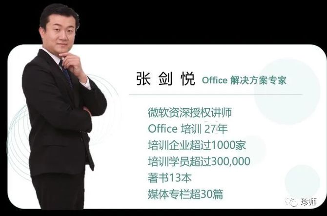 新知达人【office讲师】张剑悦老师《excel高效赋能达人训练营》