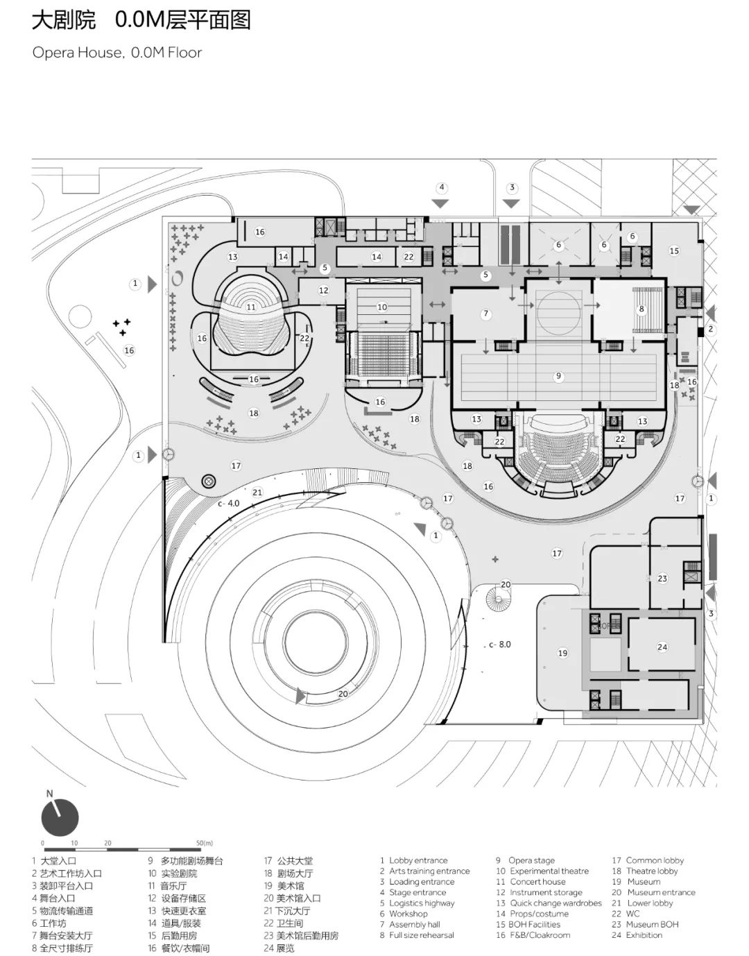 广东顺德大歌剧院,nordic规划室外地景舞台_青年建筑-商业新知