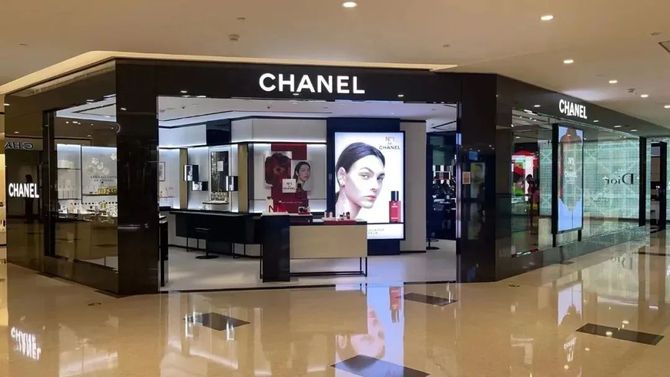 chanel北京国贸店内护肤尊享空间,在2018年正式开放时是北京的第一家