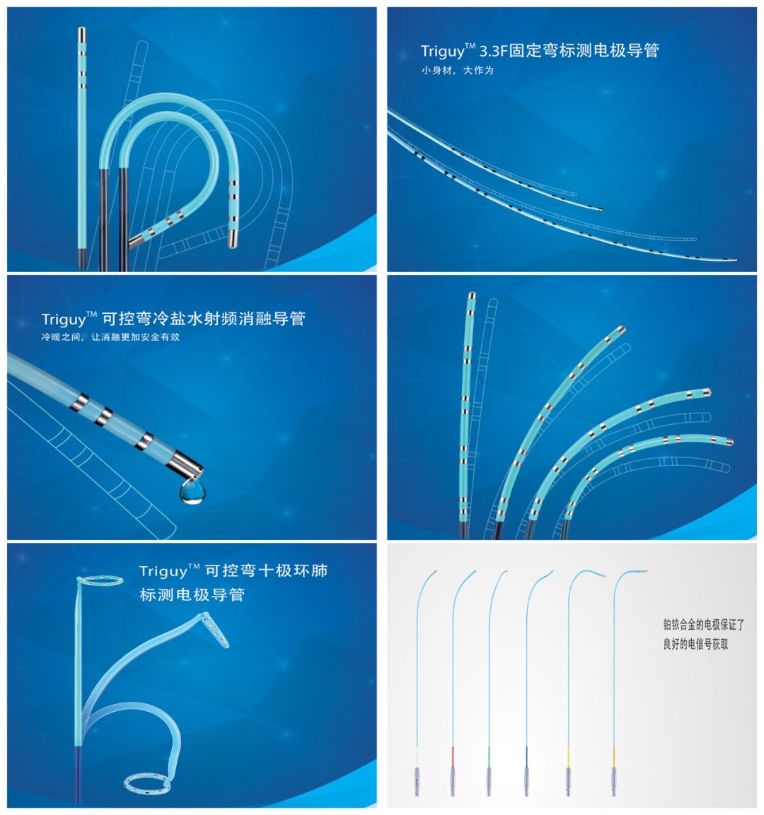 惠泰医疗官网 目前,公司的电生理耗材有triguy 射频消融