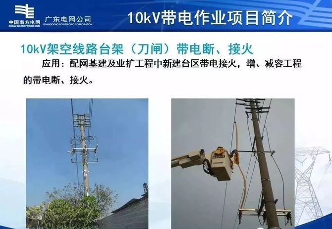 10kv帶電作業項目培訓