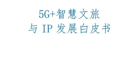 5G+智慧文旅与IP发展白皮书