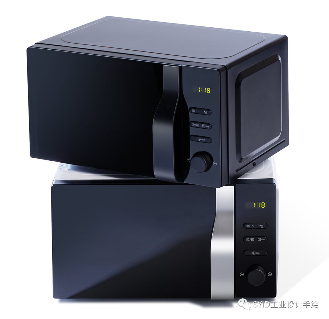 【考研素材】微波炉产品设计——工业设计产品造型素材积累