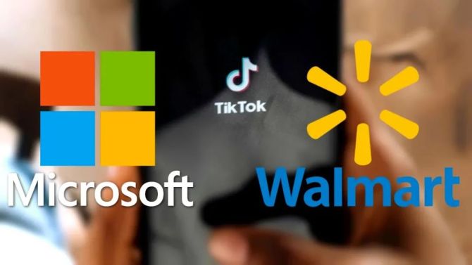 新知达人, TikTok靴子即将落地？沃尔玛联合微软，成“最有力收购方”，或48小时内落定交易