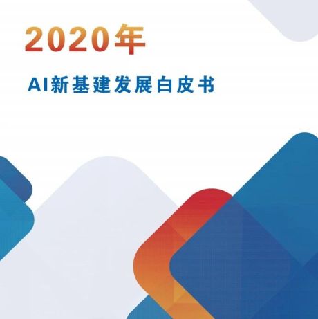 2020年AI新基建发展白皮书