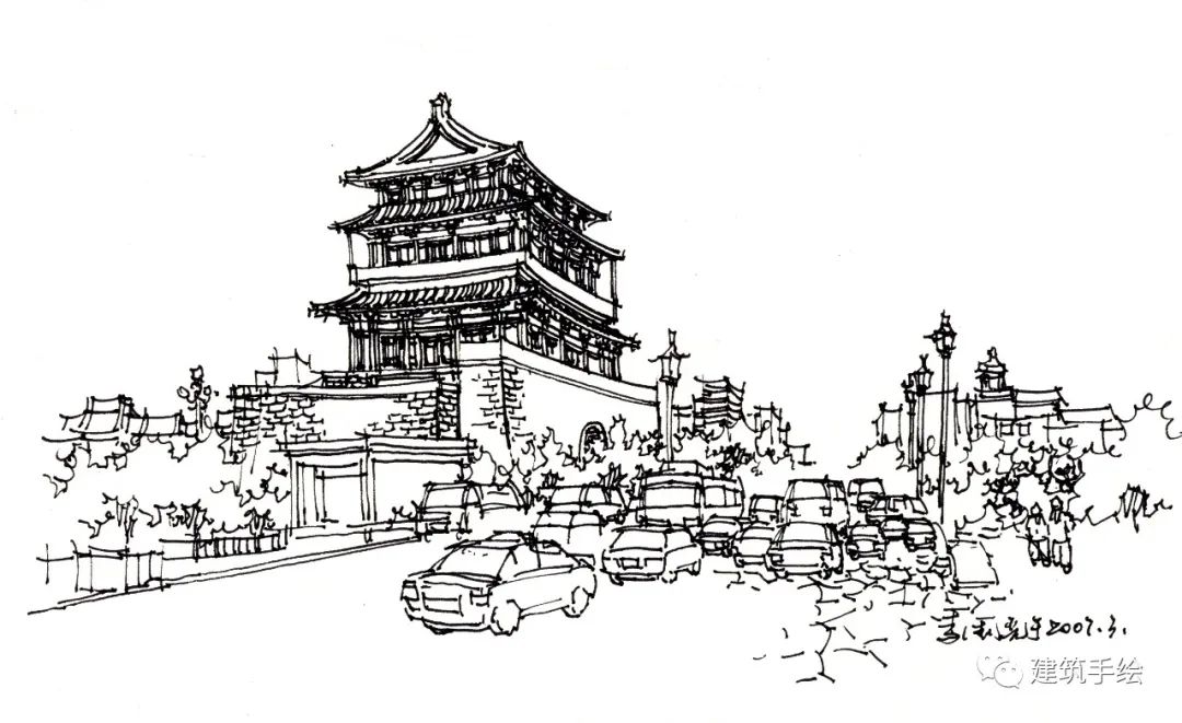 前门城楼永定门(2004年复建)北京最有特色的文化遗产类别:胡同街区