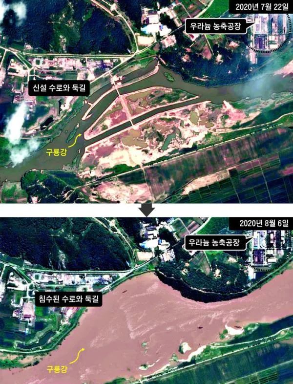 宁边核设施距离中国图片