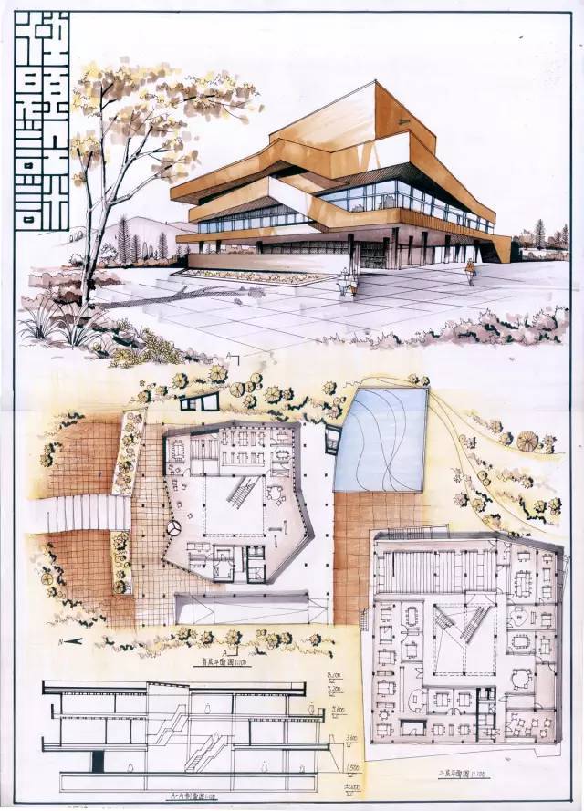 建築快題設計優秀案例(四)_建築手繪-商業新知