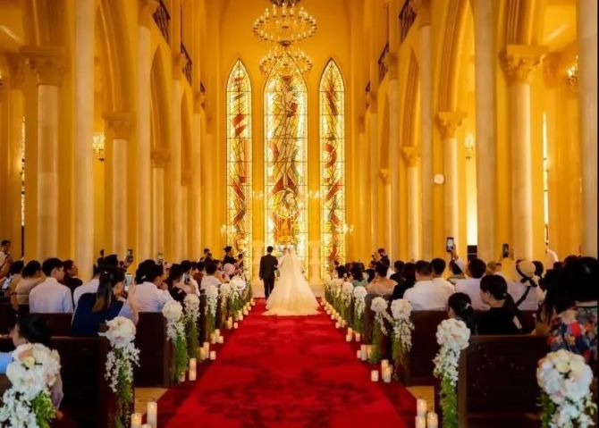新知达人, 婚礼堂发布：9大独立殿堂！海花岛婚礼庄园迎来首场婚礼