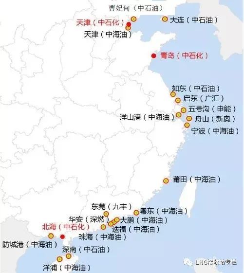 群雄并起山东lng接收站争夺战项目密集上马谁主沉浮