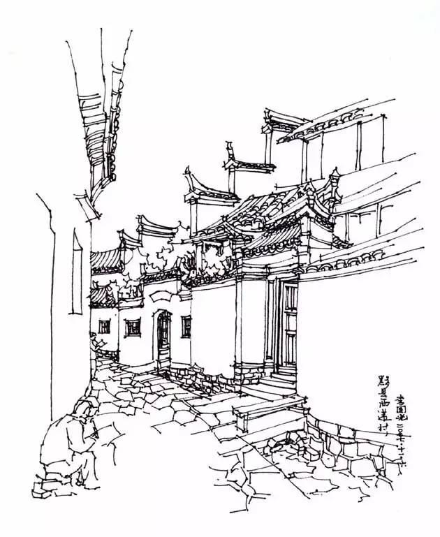 西遞村現存明,清古民居124幢,祠堂3幢,包括凌雲閣,刺史牌樓,瑞玉庭