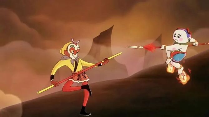 《大闹天宫》里飞天遁地的孙悟空,满足了几代中国人童年时对于"英雄"