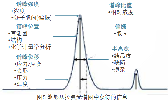 分子取向,结晶状态以及应力和应变状态,它们隐含在拉曼光谱各拉曼峰的