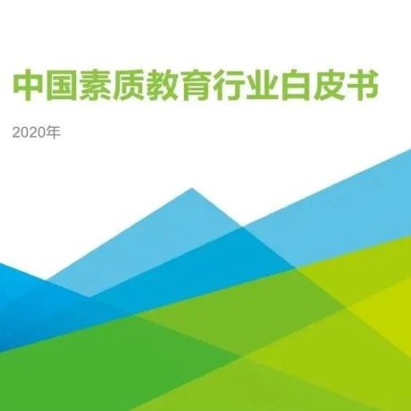 2020年中国素质教育行业白皮书