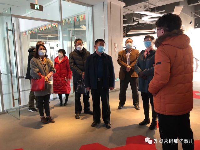 3月10日，济南市委统战部常务副部长王国顺一行到山东百拓Google出海体验中心调研。