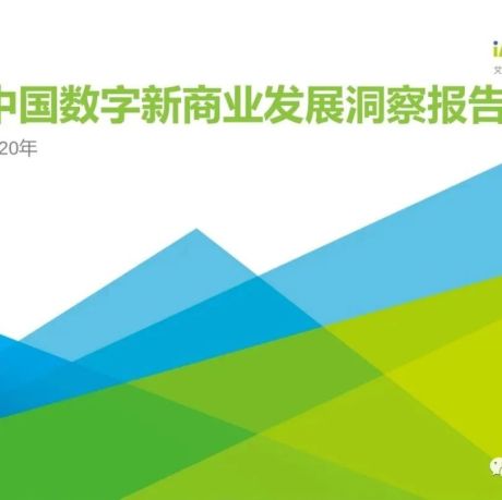 35页PPT：2020年中国新零售行业数字化研究报告