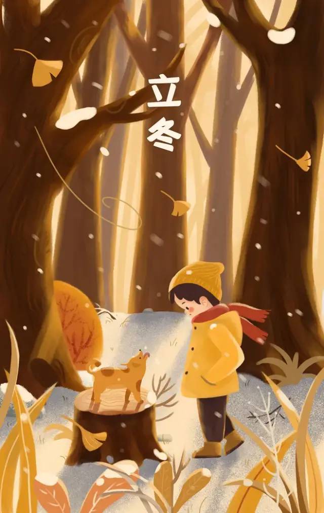 新知达人, 立冬文案,很治愈