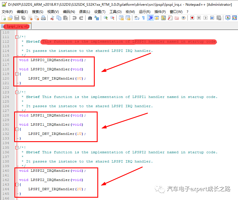 S32k Sdk使用详解之interrupt Manager组件配置与使用详解 嵌入式与汽车电子开发 商业新知