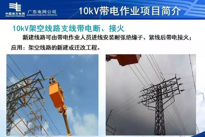 10kv帶電作業項目培訓