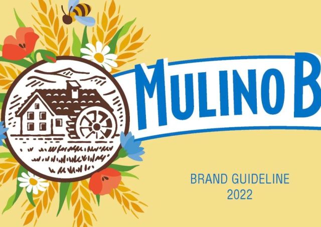 饼干品牌 Mulino bianco 品牌VI手册（2022年版）