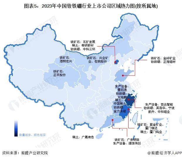 洞见前沿, 【最全】2024年钕铁硼产业上市公司全方位对比(附业务布局汇总、业绩对比、业务规划等)