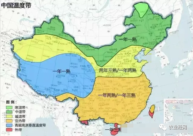搞农业必看的（最新版）中国农业地图【建议收藏】