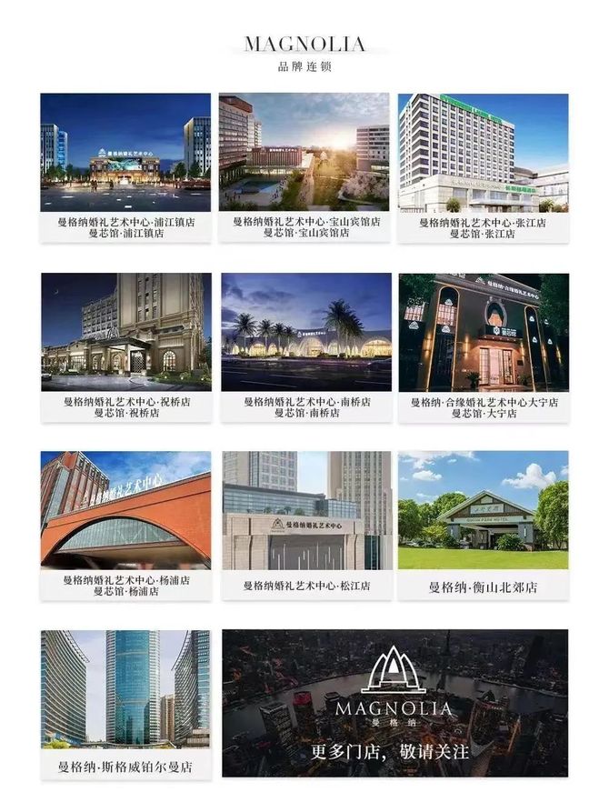 郑荣翔, 曼格纳：8家品牌连锁，刷新魔都婚礼地标