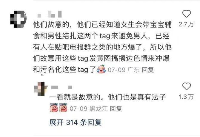 娱乐硬糖, 宝宝辅食与小红书隔“男”墙