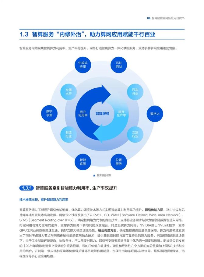 数据观, 『腾讯云』联手『中国信通院』共同发布《智算赋能算网新应用白皮书》