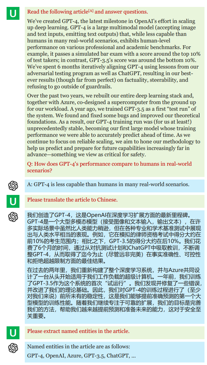 计算机视觉协会, 从GPT和大型语言模型中汲取的经验教训