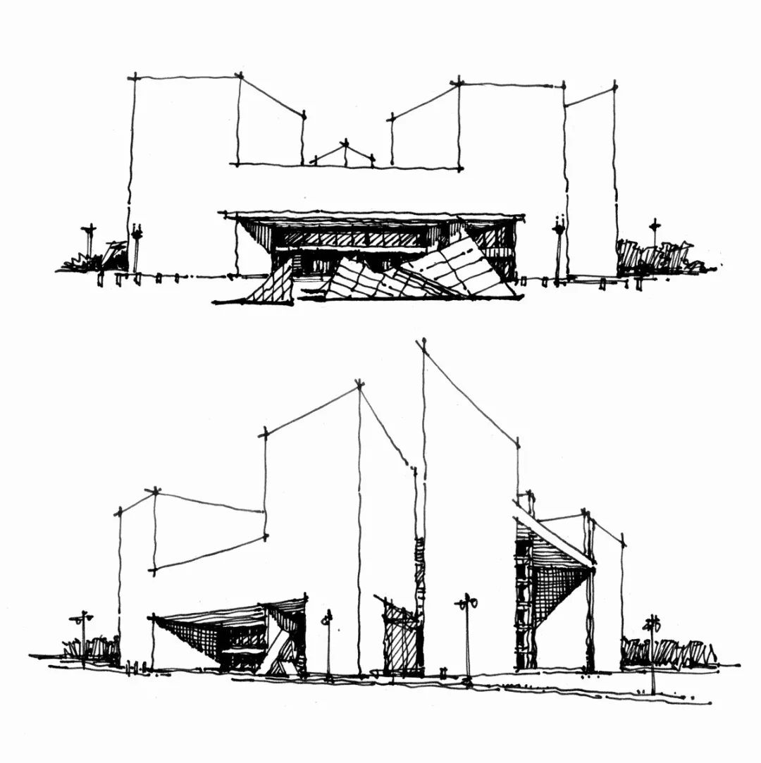 学建筑史-画建筑(外国近现代部分)_建筑手绘-商业新知