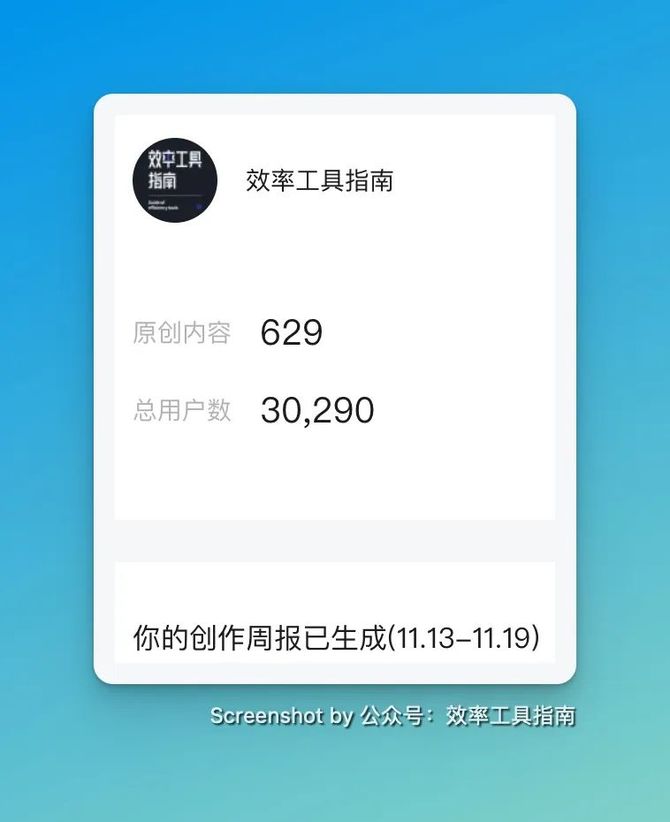 效率工具指南, 公众号的春天要来了?写在公众号 3 万关注之际。