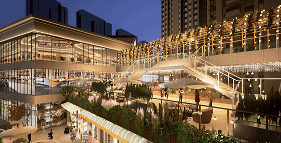 为购物中心注入时尚魅力的"连廊新潮流",有哪些炫酷细节设计?|和桥