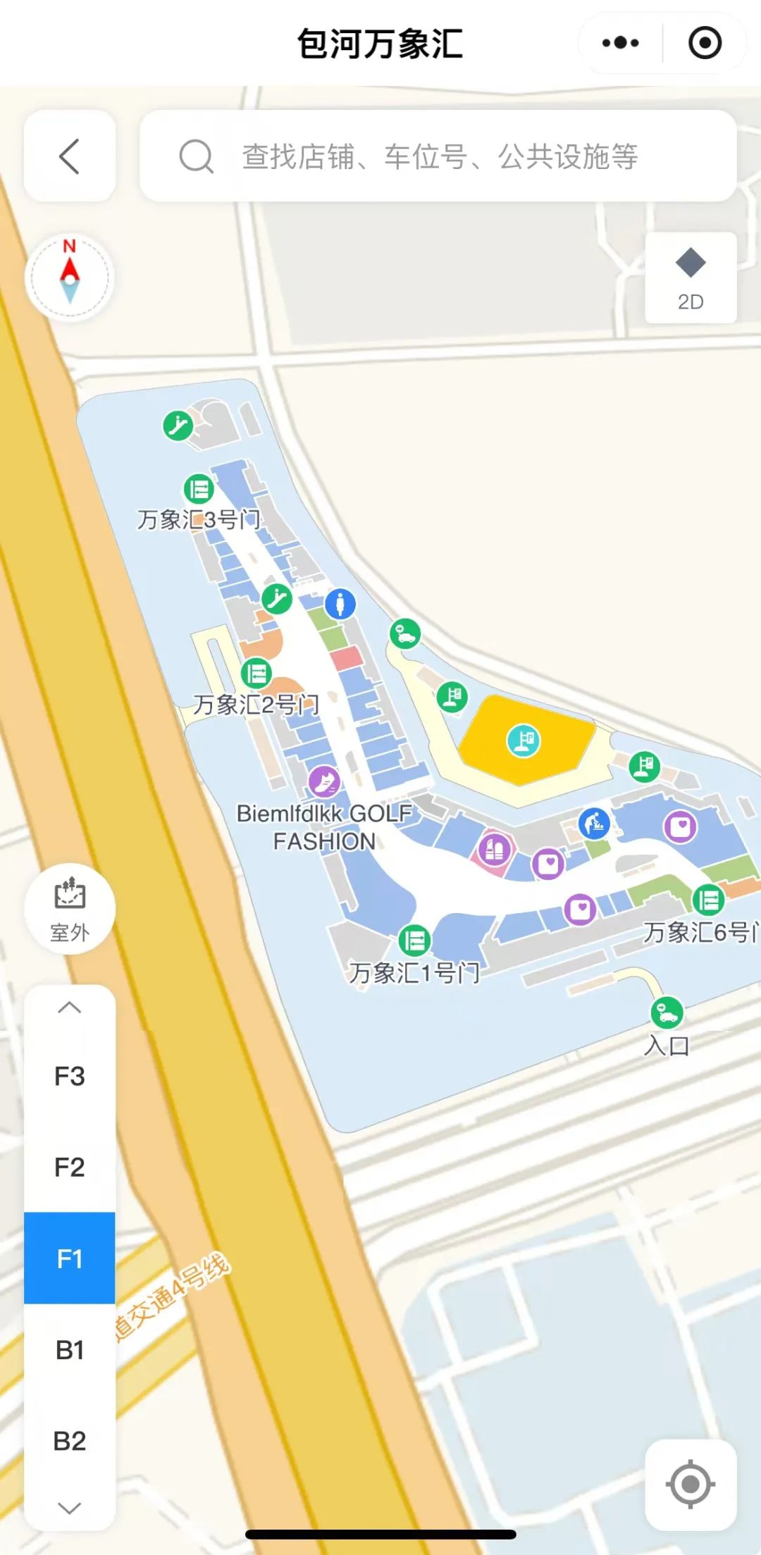 密云万象汇地图图片