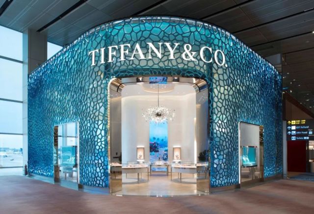 Tiffany & Co蒂芙尼新店，采用3d打印外立面