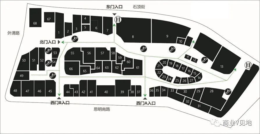 沿街商业平面图片