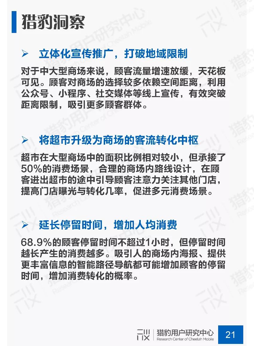 新知图谱, 2019年商场场景下顾客行为调研报告