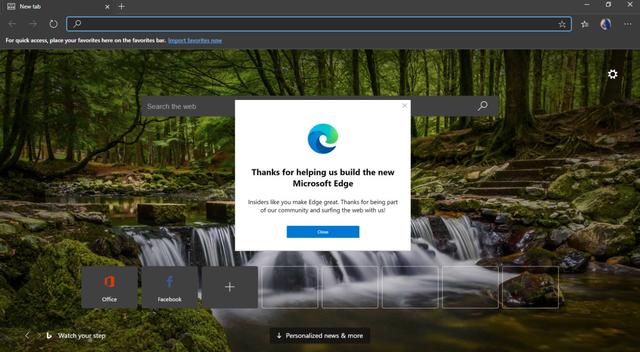 新知图谱, 仅2.2MB,微软正式发布Chromium版Edge浏览器