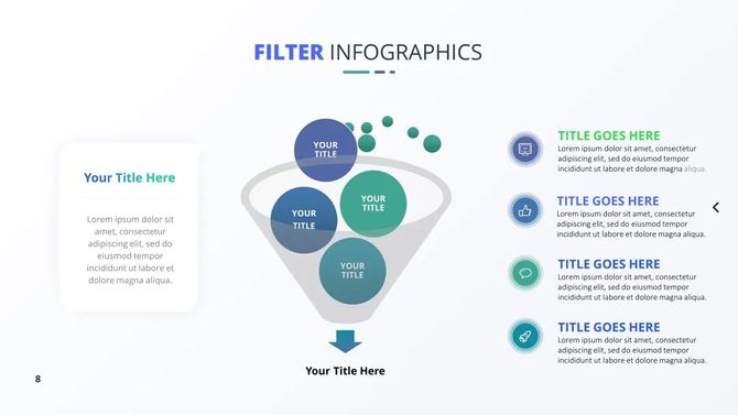 57页锥形漏斗ppt版式免费领取