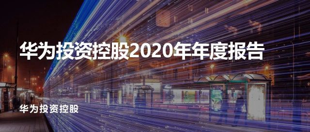 华为投资控股2020年年度报告