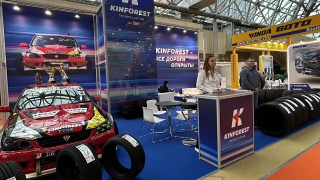 德国劲风驰轮胎亮相2024俄罗斯莫斯科国际轮胎及橡胶展会