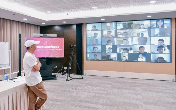 新知达人, 马云，为什么要现场观看数学决赛？