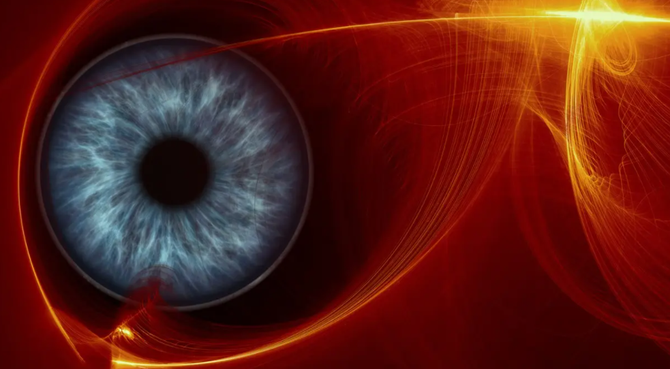 水木然, 人的眼睛有三个层次:肉眼,道眼,天眼!