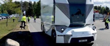 无人驾驶电动卡车开始在瑞典公共道路上送货