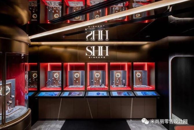 新知达人, 【1283期】SHH高级钟表品牌SHH最新概念精品店设计